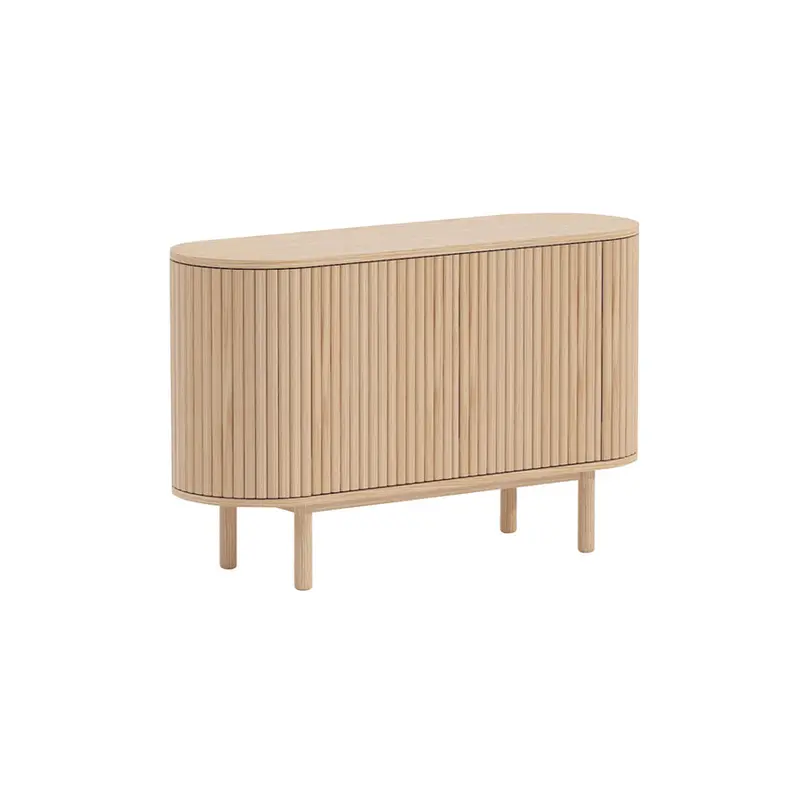 1.2M Natural-Finish Sideboard Cabinet 1
