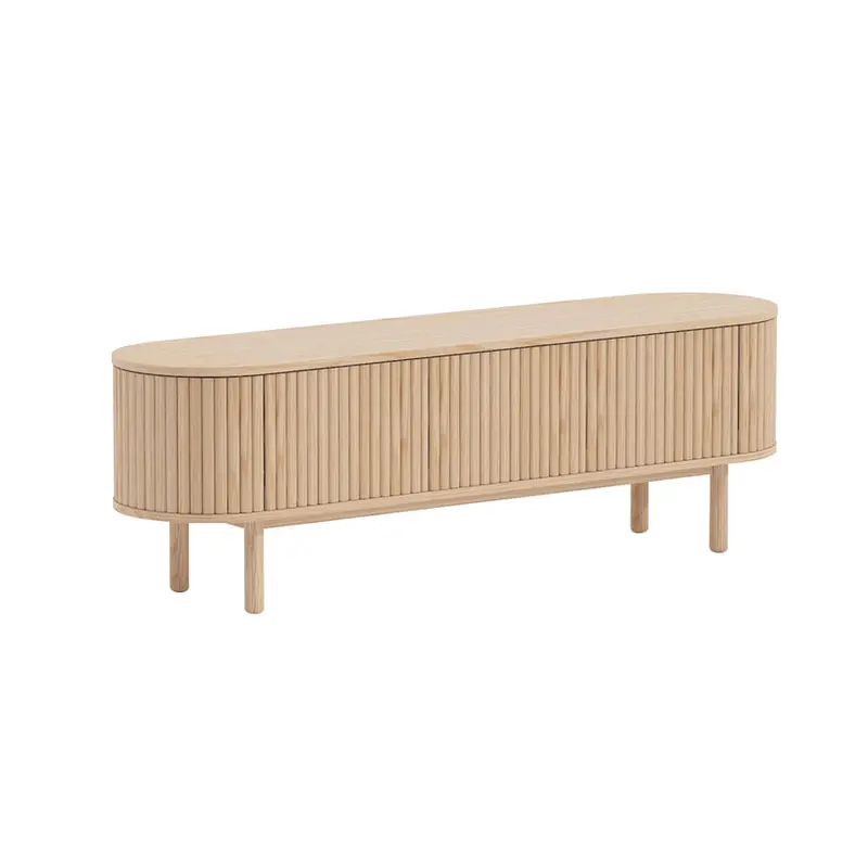 1.6M Natural Finish Tv Media Unit 1