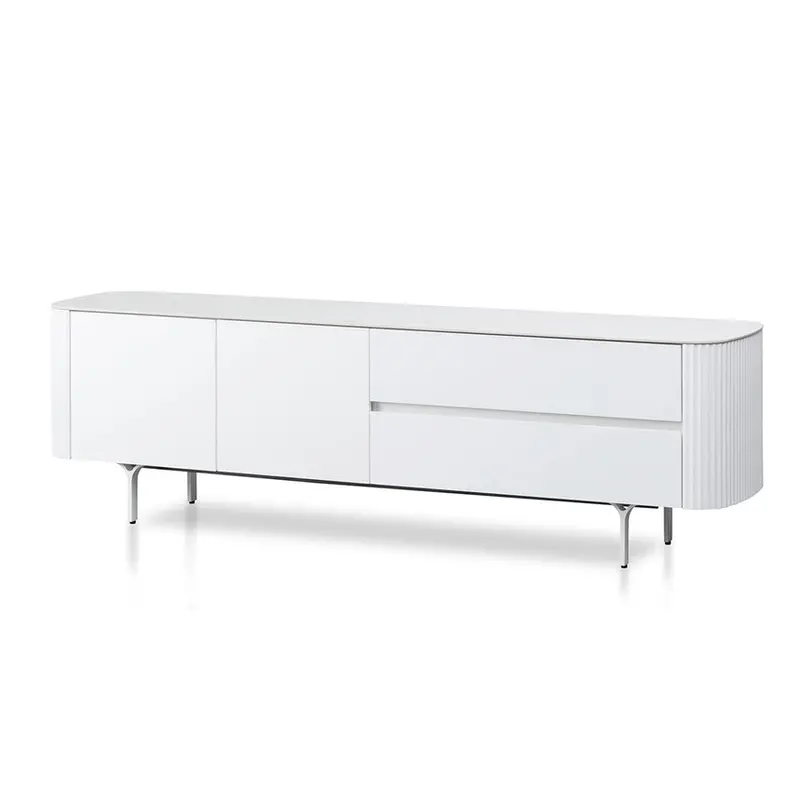 1.8M Glossy White Entertainment Tv Unit 1