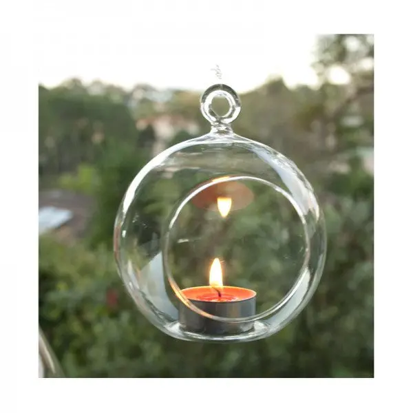 10-Pack 10Cm Hanging Glass Ball Holders – Elevated Globe Decor For Centerpieces & Displays 1