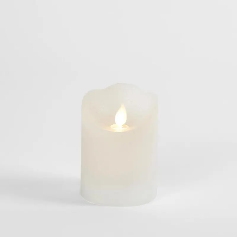 10Cm Mini Led Flameless Candle – Compact Warm-White Flame Simulation 1