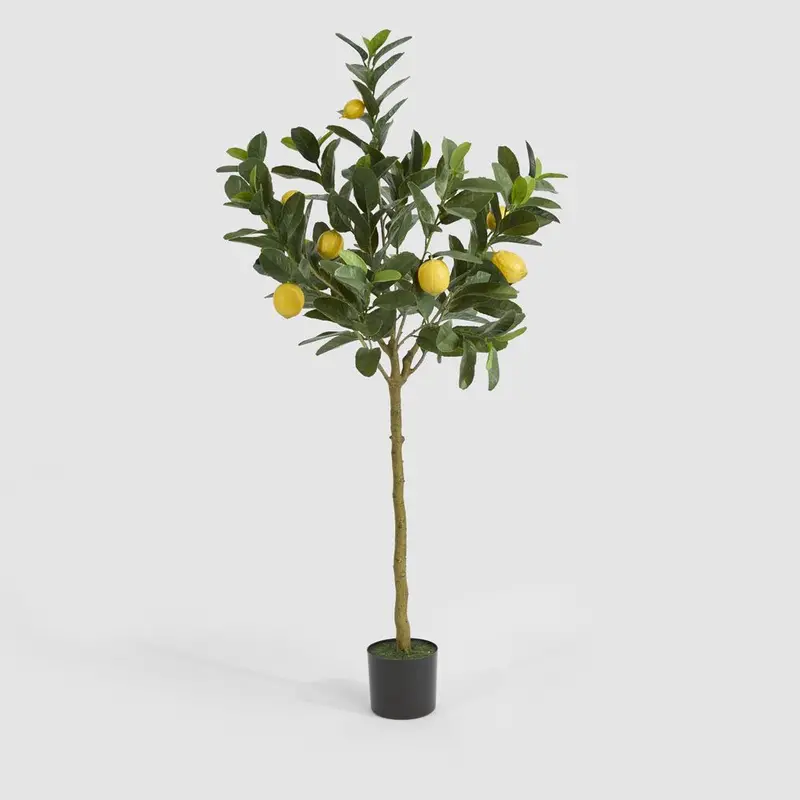 150Cm Uv-Protected Artificial Lemon Tree – Full Indoor/Outdoor Citrus Plant 1