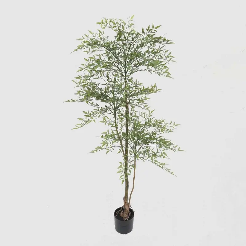 170Cm Artificial Green Nandina Topiary Tree 1