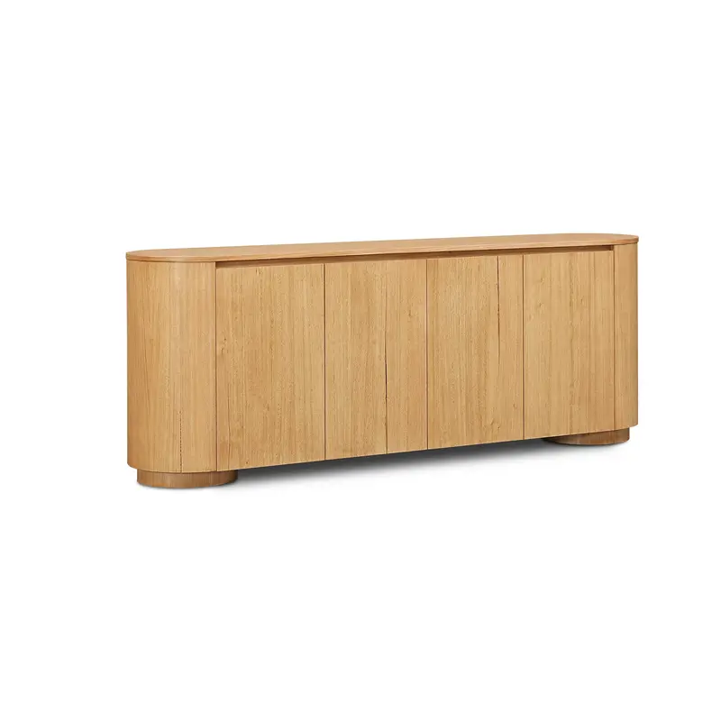 2.1M Tasmanian Oak Buffet In Natural Finish 1