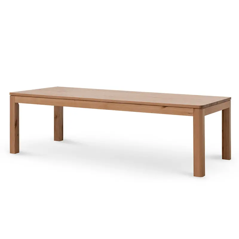 2.4M Messmate Dining Table – Solid Timber 1