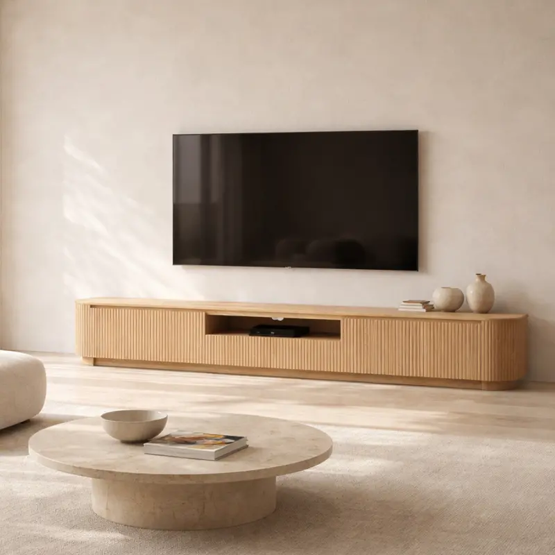 2.4M Natural Ash Tv Entertainment Unit 1