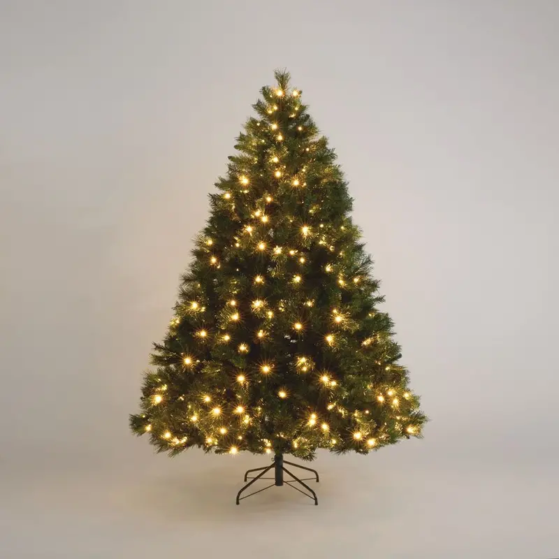 210Cm Led Dewdrop Artificial Christmas Tree – 450 Lights 1