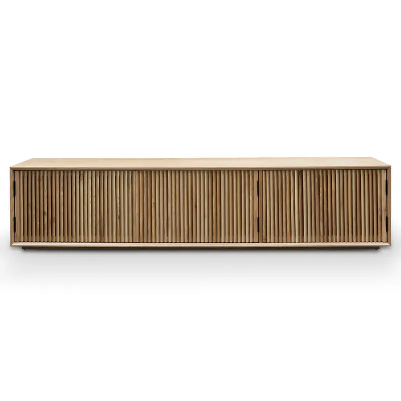 2M Natural Ash Veneer Tv Entertainment Unit 1