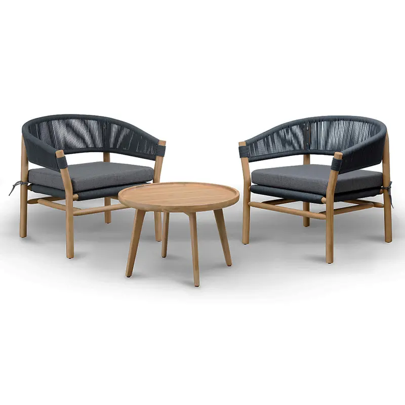 3-Piece Outdoor Lounge Set 1