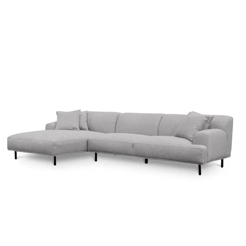 3-Seater Left-Chaise Sofa In Sterling Sand 1