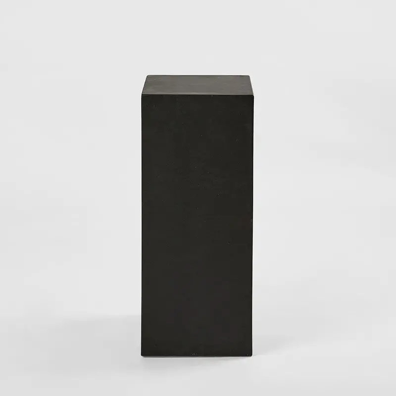 70Cm Black Display Plinth Stand 1
