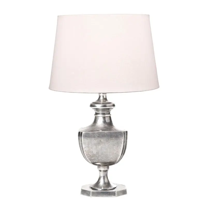 Albany Urn-Style Table Lamp Base In Silver 1