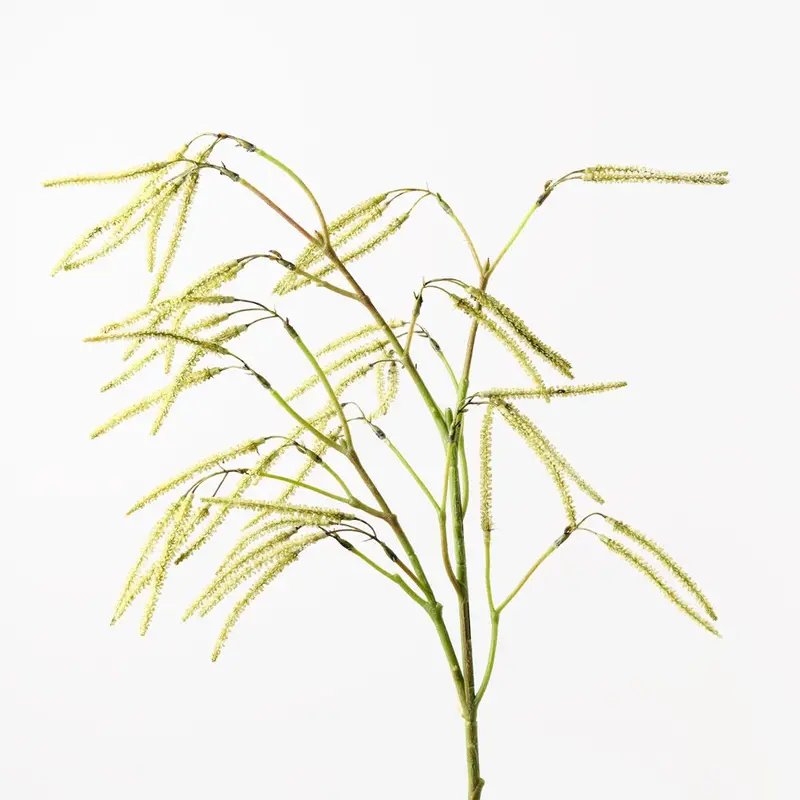 Amaranthus Artificial Flower Spray – 12-Stem Dried-Style Bouquet 1