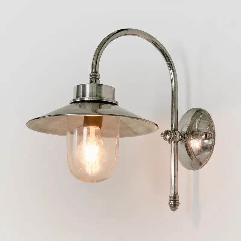 Antique Silver Legacy Outdoor Wall Sconce 1