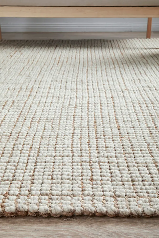 Arabella Natural Jute Area Rug – 280 X 190 Cm 1