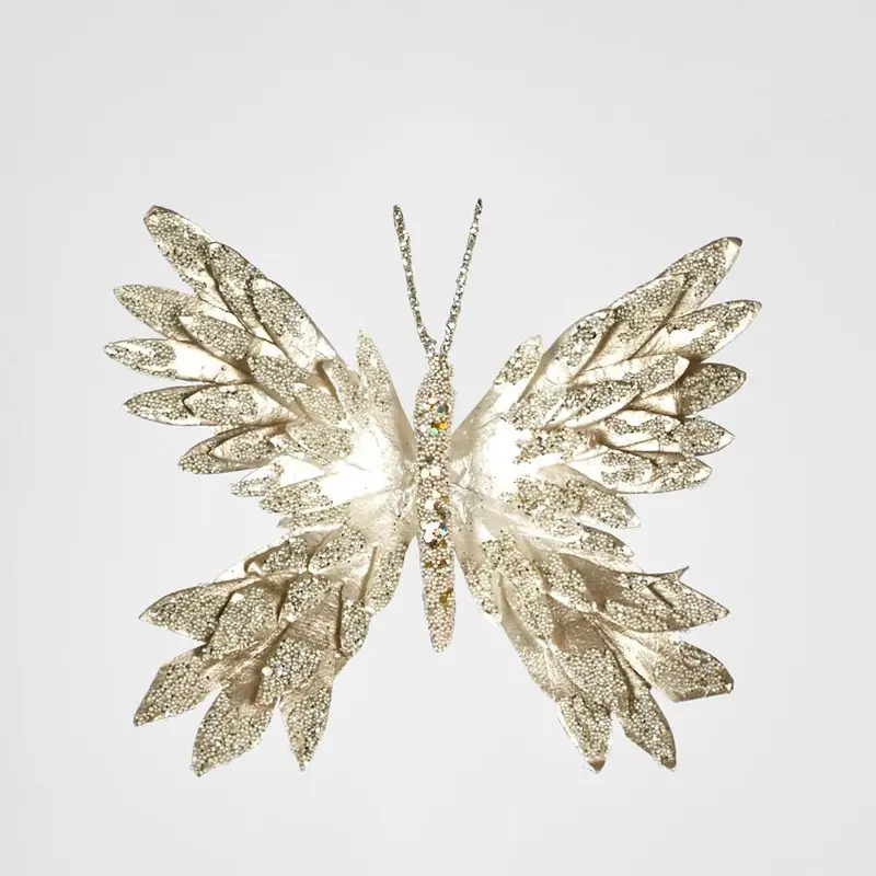 Arche Butterfly Wall Clip – Metallic Gold Finish 1