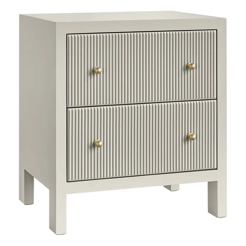 Ariana Large Grey Nightstand 1