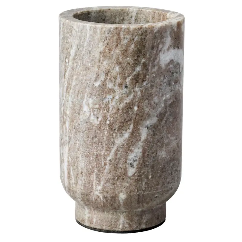 Aries Small Natural Marble Vase 1