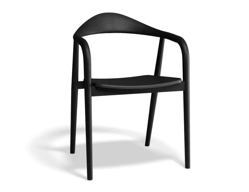 Arki Armchair Featuring Solid Black Ash Frame 1