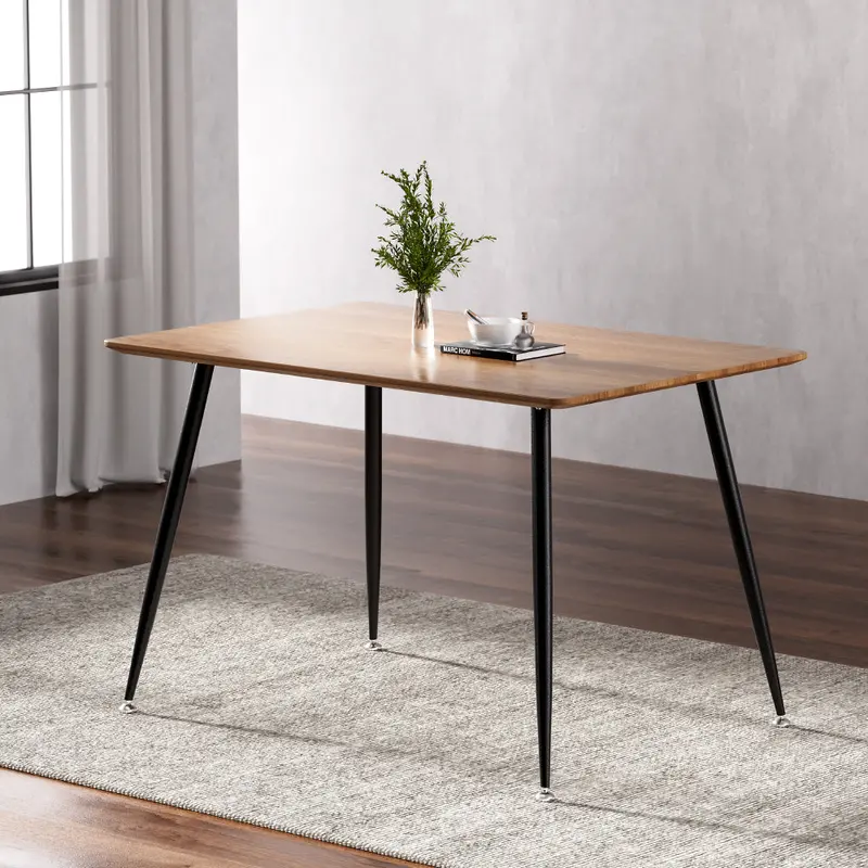 Artiss 120 Cm Rectangular Wooden Kitchen Dining Table For 4 1