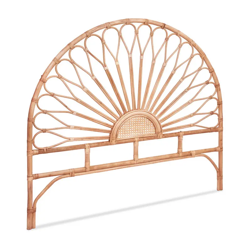 Artiss Mari Rattan Double Headboard – Textured Woven Panel With Durable Pine Backing 1