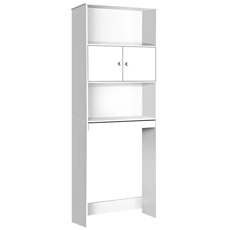 Artiss Over-Toilet Bathroom Cabinet – Space-Saving White Shelf Unit 1