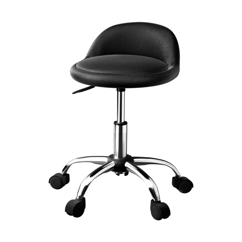 Artiss Rotating Salon Stool – Ergonomic Backrest Styling Seat 1