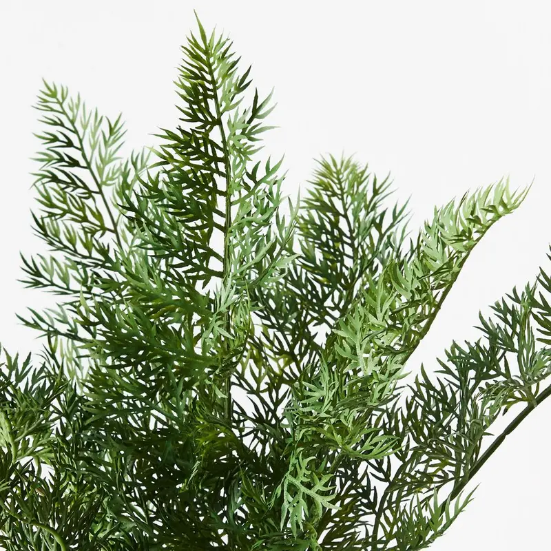 Asparagus Fern Bush – 6-Stem Artificial Arrangement 1
