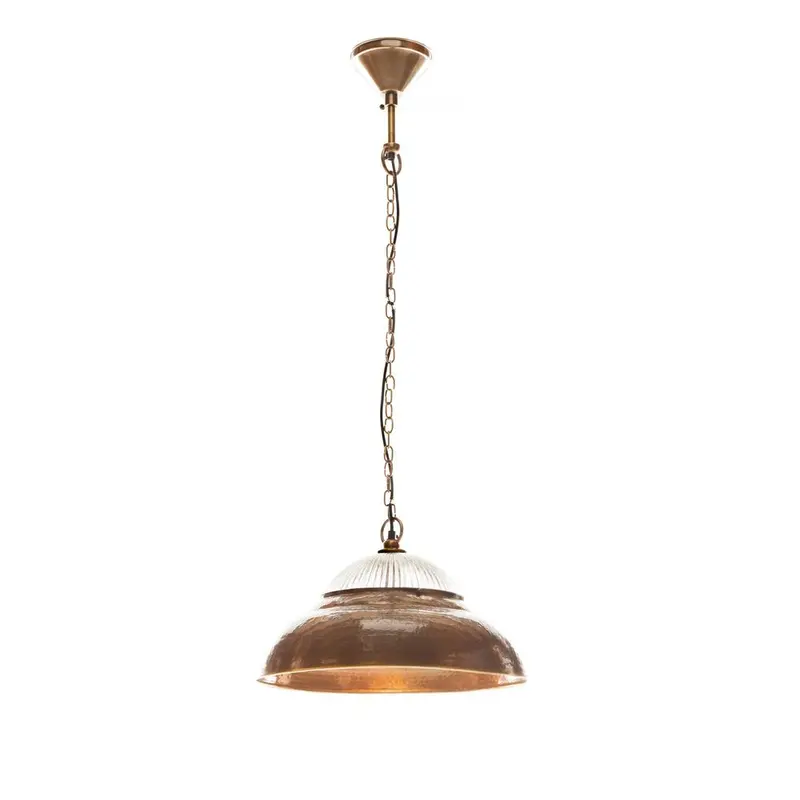 Atrium Antique Brass Hanging Pendant 1