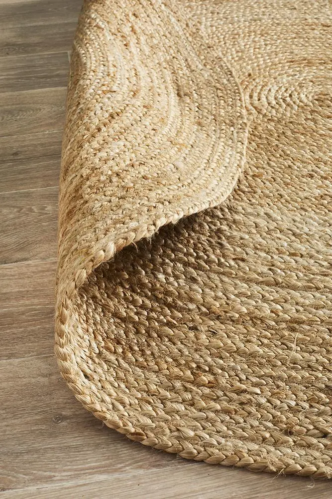 Atrium Polo Natural Fiber Accent Rug – 120 X 120 Cm 1