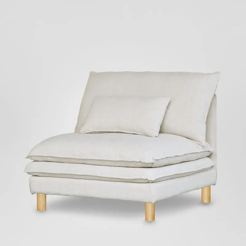 Aura Single-Seat Modular Sofa Base 1