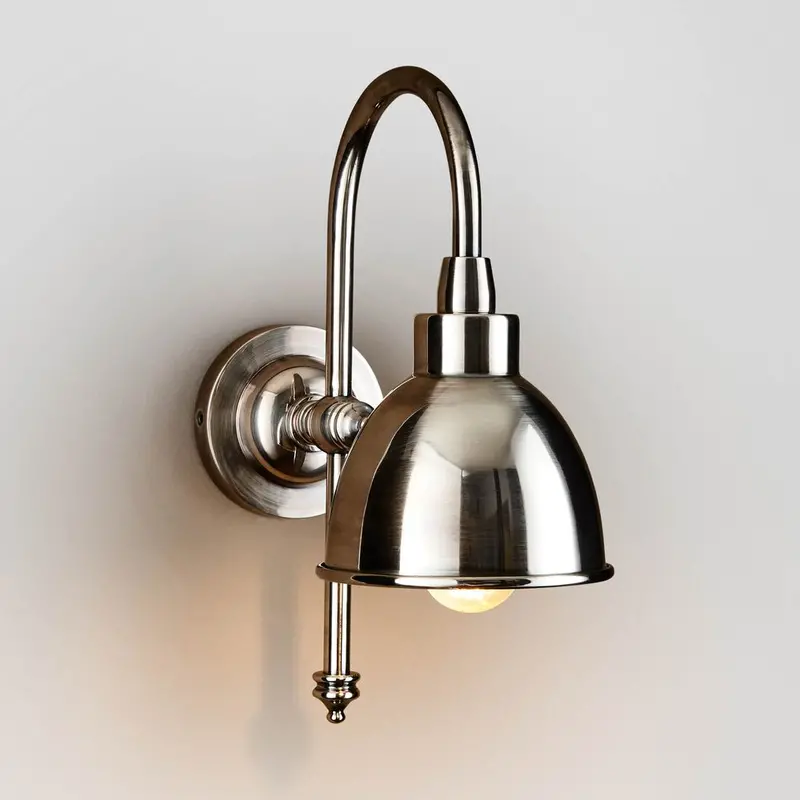 Austin Silver Wall Sconce Lamp 1