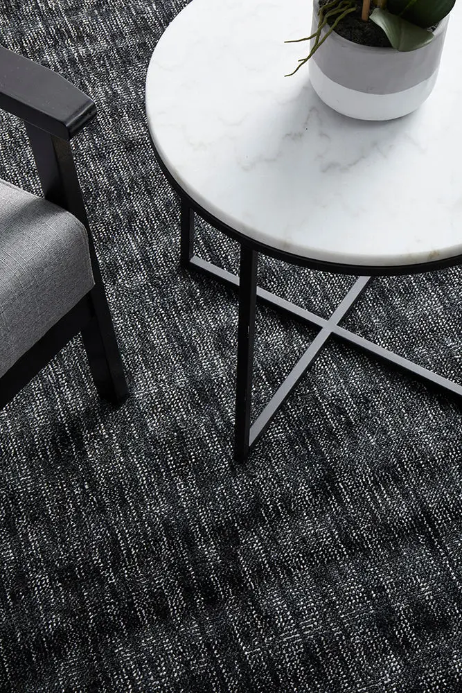 Azure Black Medium Throw Blanket – 280 X 190 Cm 1