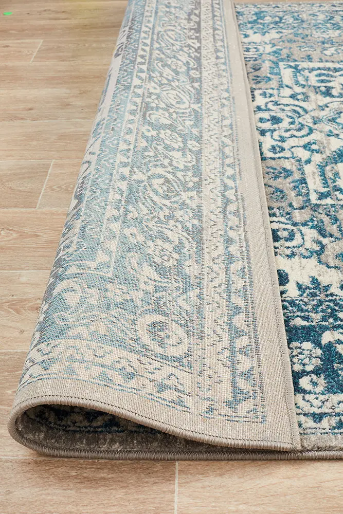 Babylon Deep Blue Area Carpet – 330 X 240 Cm 1