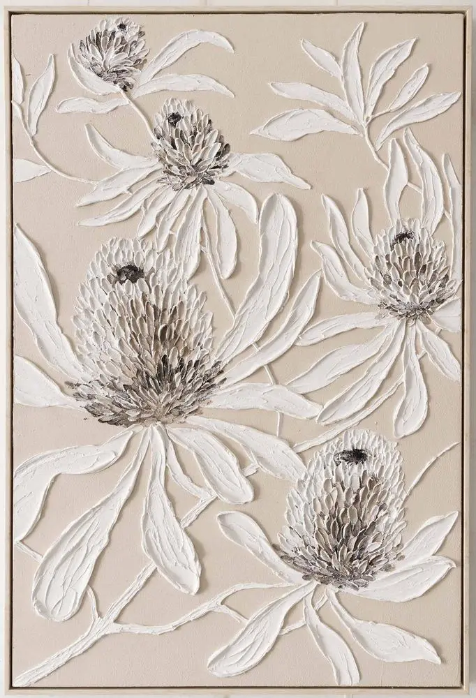Banksia Flower Oil Painting Wall Art 1