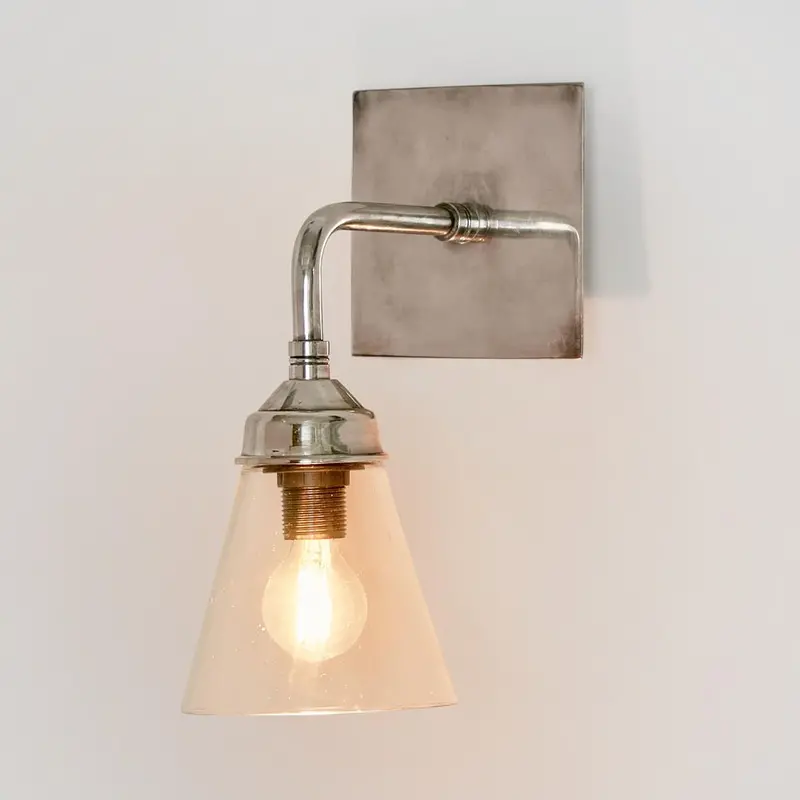 Basel Wall Lamp In Metallic Silver 1