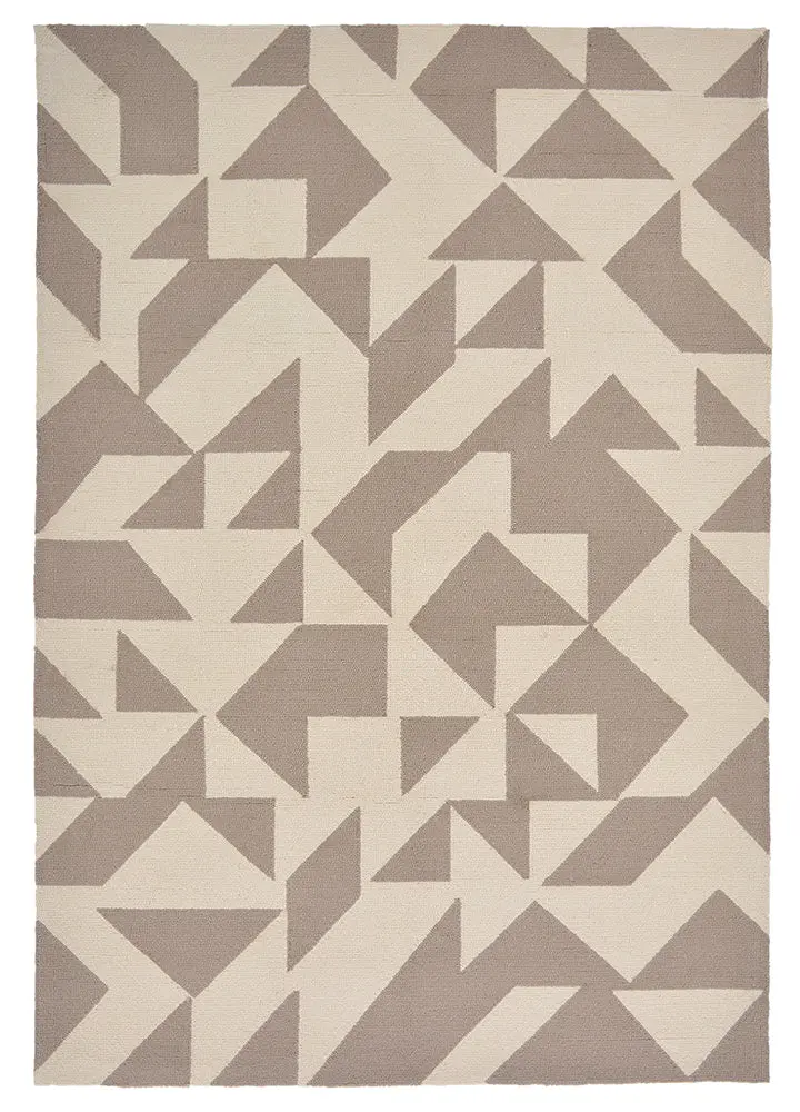 B&C Yerba All-Weather Outdoor Rug In Natural Tone 1