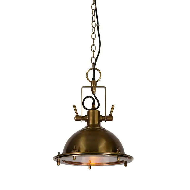 Bedford Antique Brass Ceiling Pendant Light 1