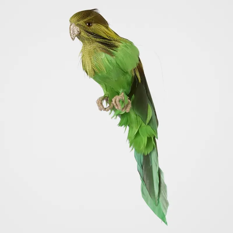 Bernie The Green Budgie Ornament 1