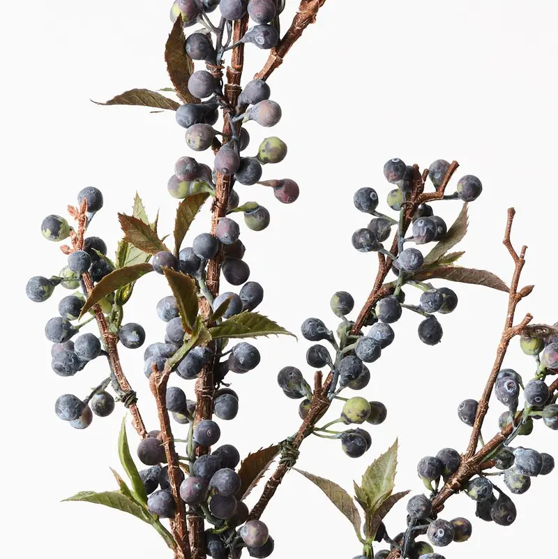 Berry Decorative Spray – Set Of 12 Stems 1