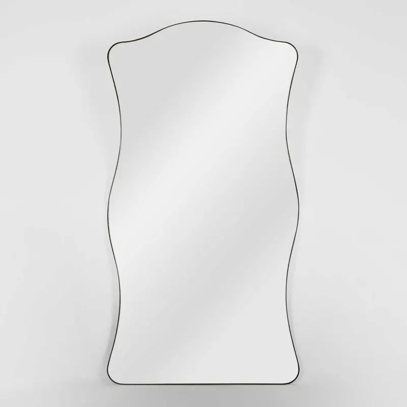 Bethany Black Floor Standing Mirror 1