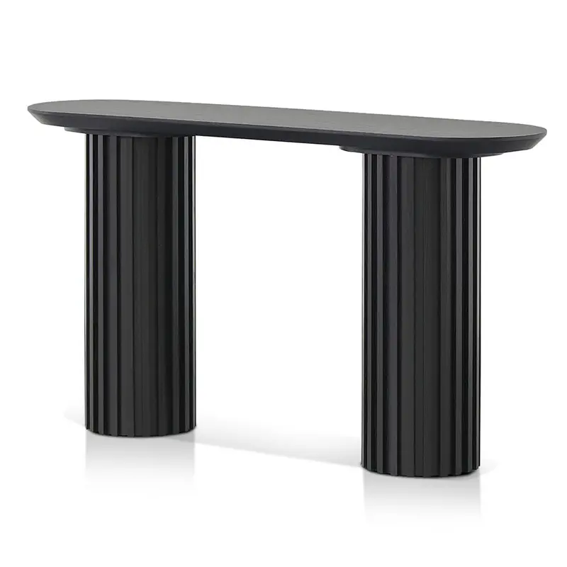 Black Oak Console Table – 1.4M 1