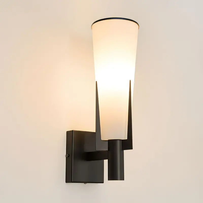 Black St Germain Wall-Mounted Light Fixture 1