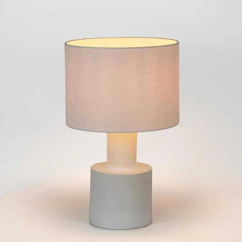 Blanca White Ceramic Table Lamp 1