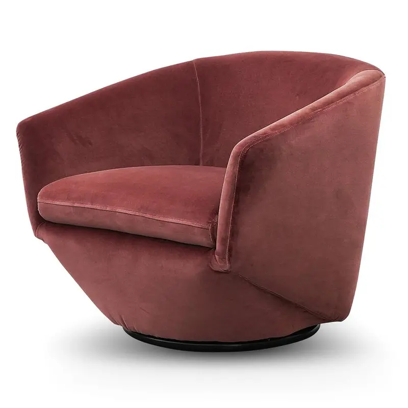 Blood Orange Accent Lounge Chair 1