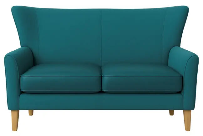 Bordeaux 2-Seater Sofa — Lustrell Deluxe Fabric Front With Vinyl-Backed, Easy-Clean Construction 1