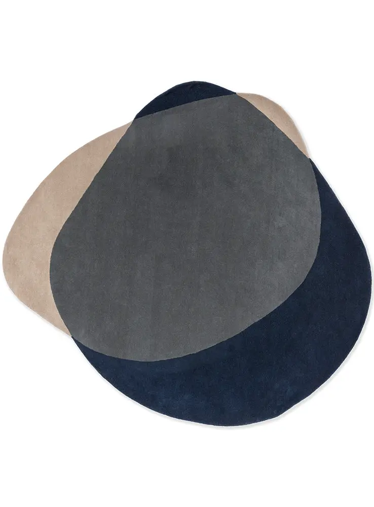 Brink & Campman Element Arp Blue Area Rug – Calming Coastal-Inspired Hue 087608 1