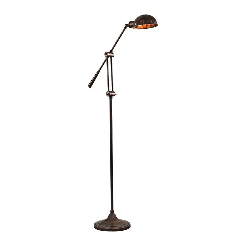 Calais Floor Lamp With Florentine Bronze Accents 1