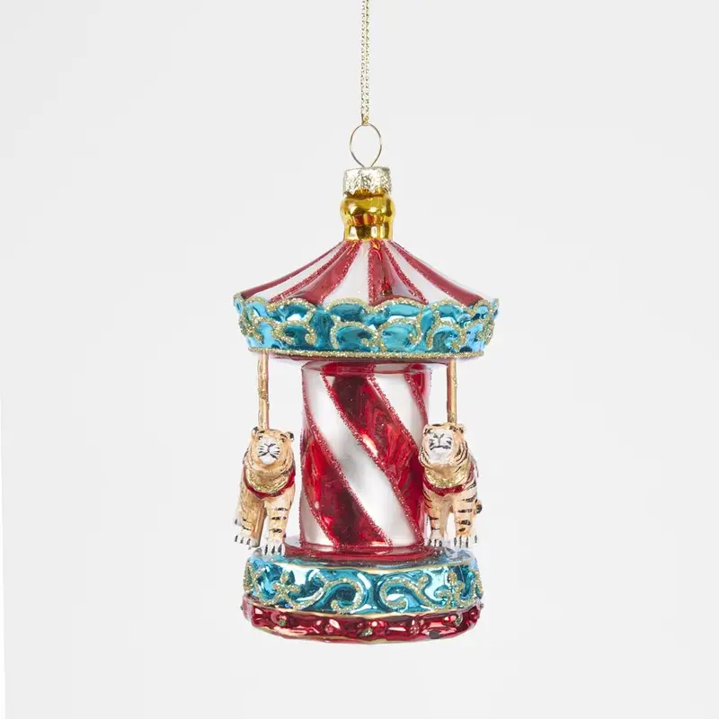 Carnival-Themed Merry-Go-Round Ornament 1