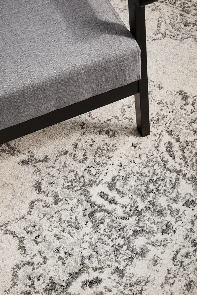 Chrome Rita Silver Area Rug – 230 Cm X 160 Cm 1